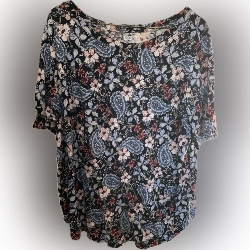 LOFT Short-Sleeved Top